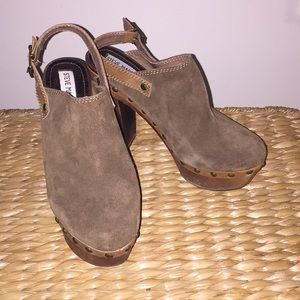 Steve Madden platform mule